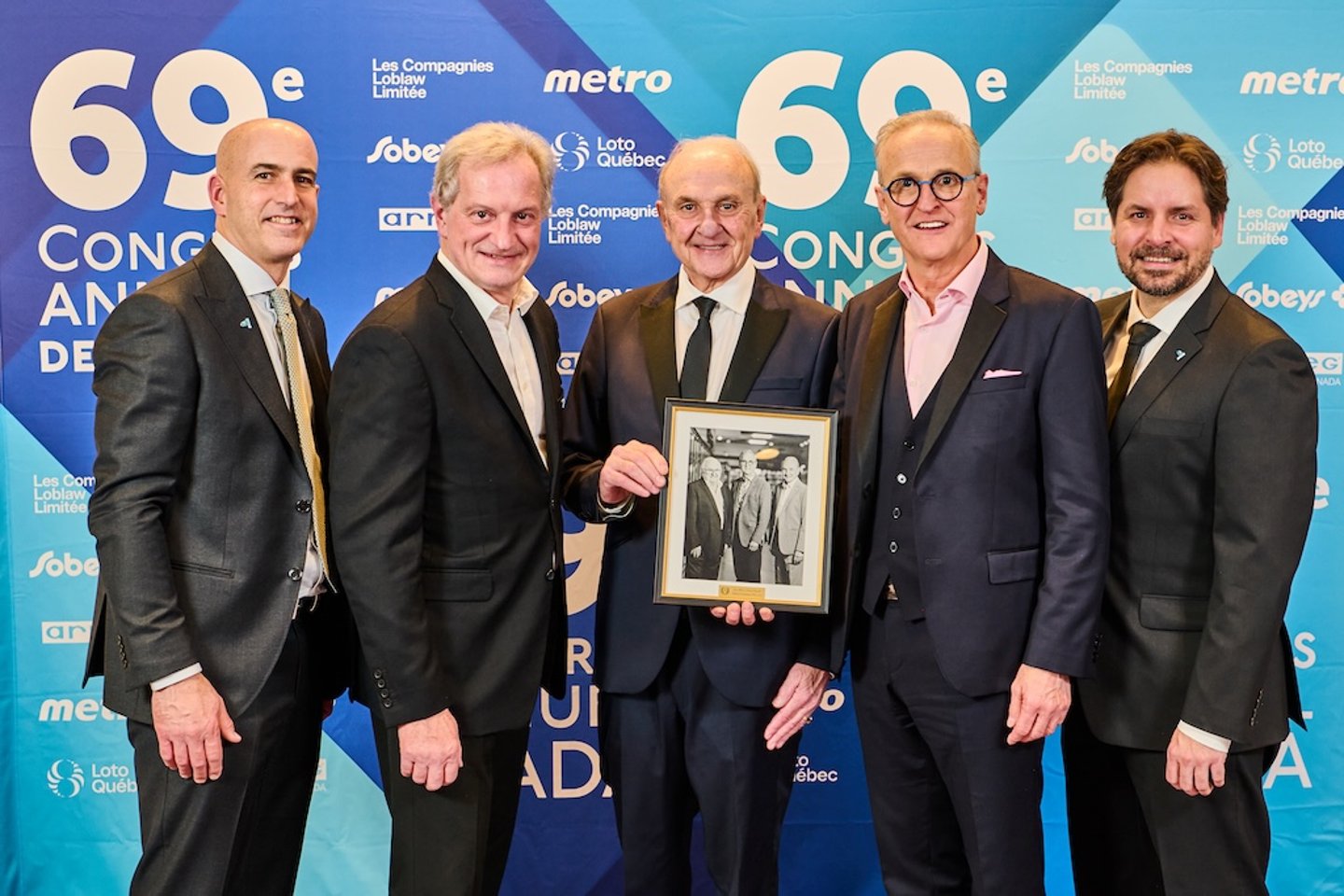 Quebec Food Retailers Association award winners