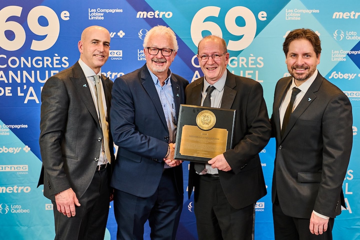 Quebec Food Retailers Association award winners