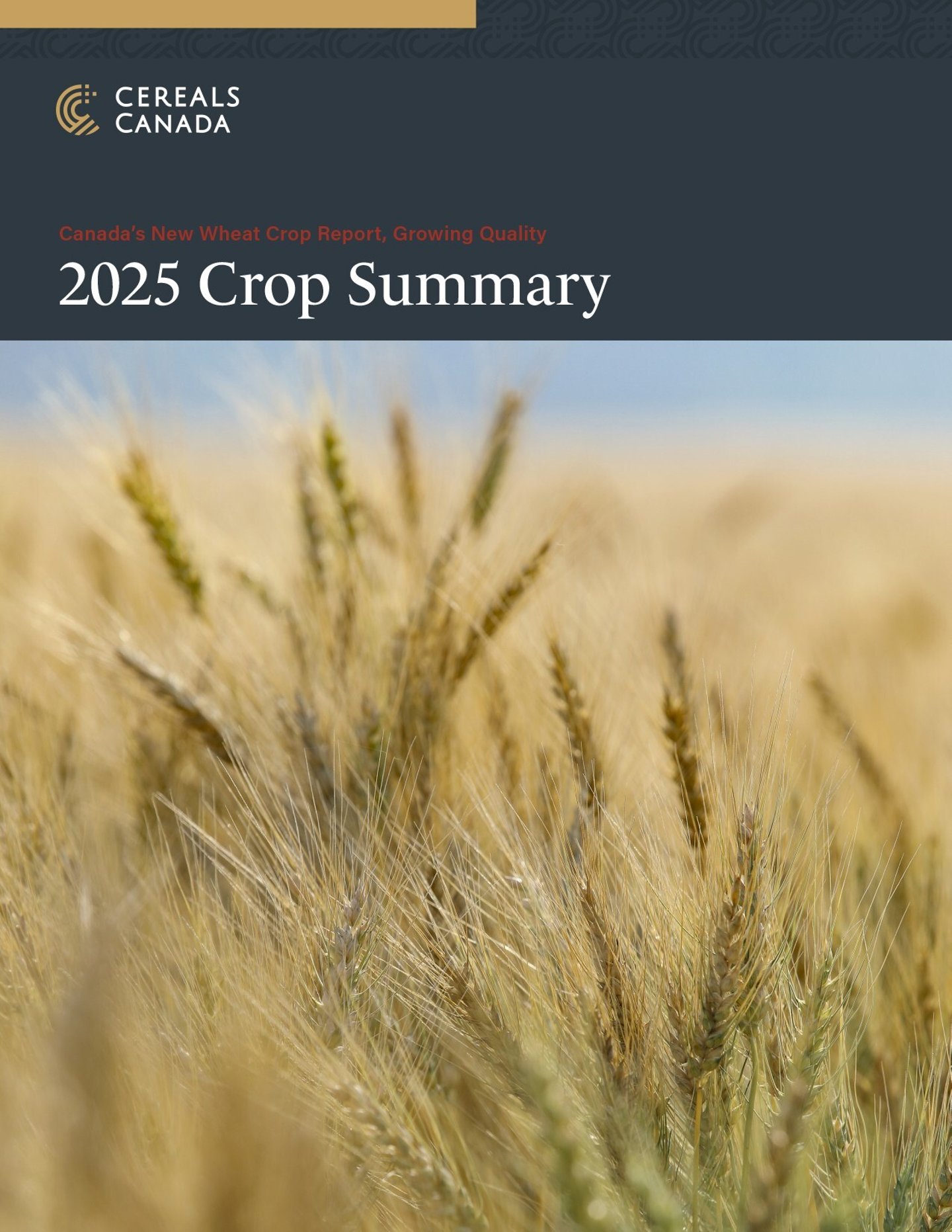Cereals Canada New Wheat Crop Report 2025