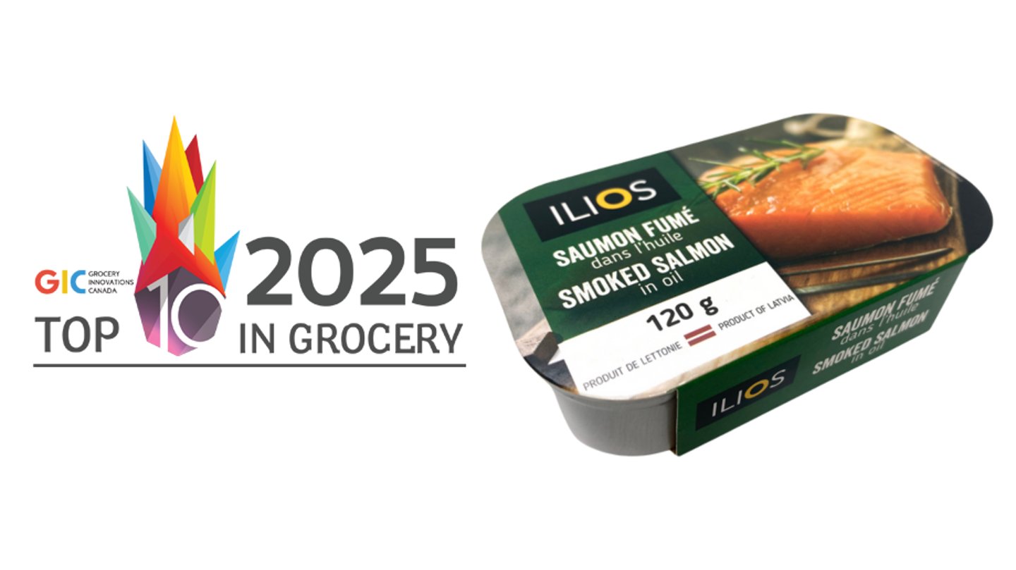 Smoked salmon in oil