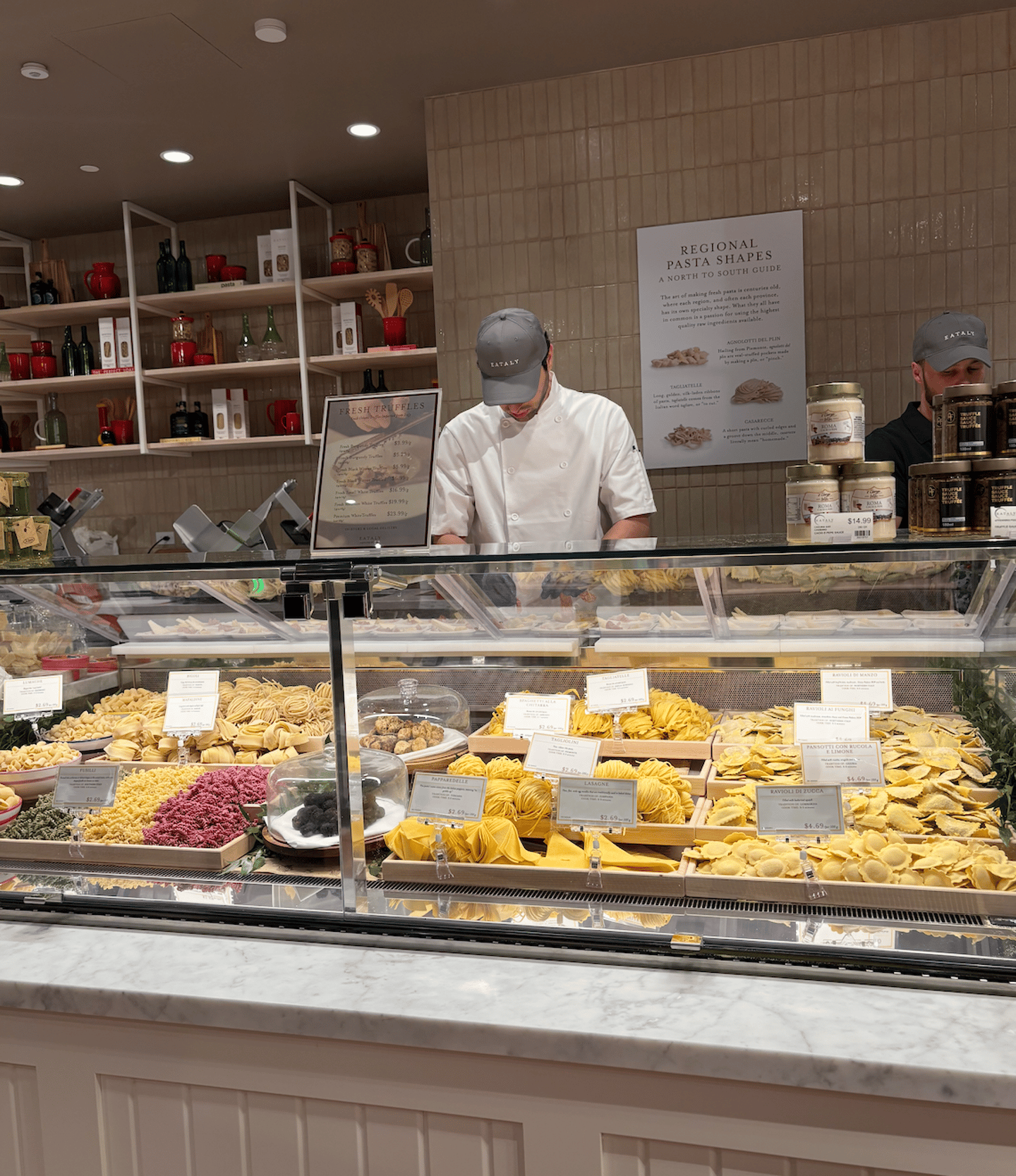 Eataly Eaton Centre fresh pasta station