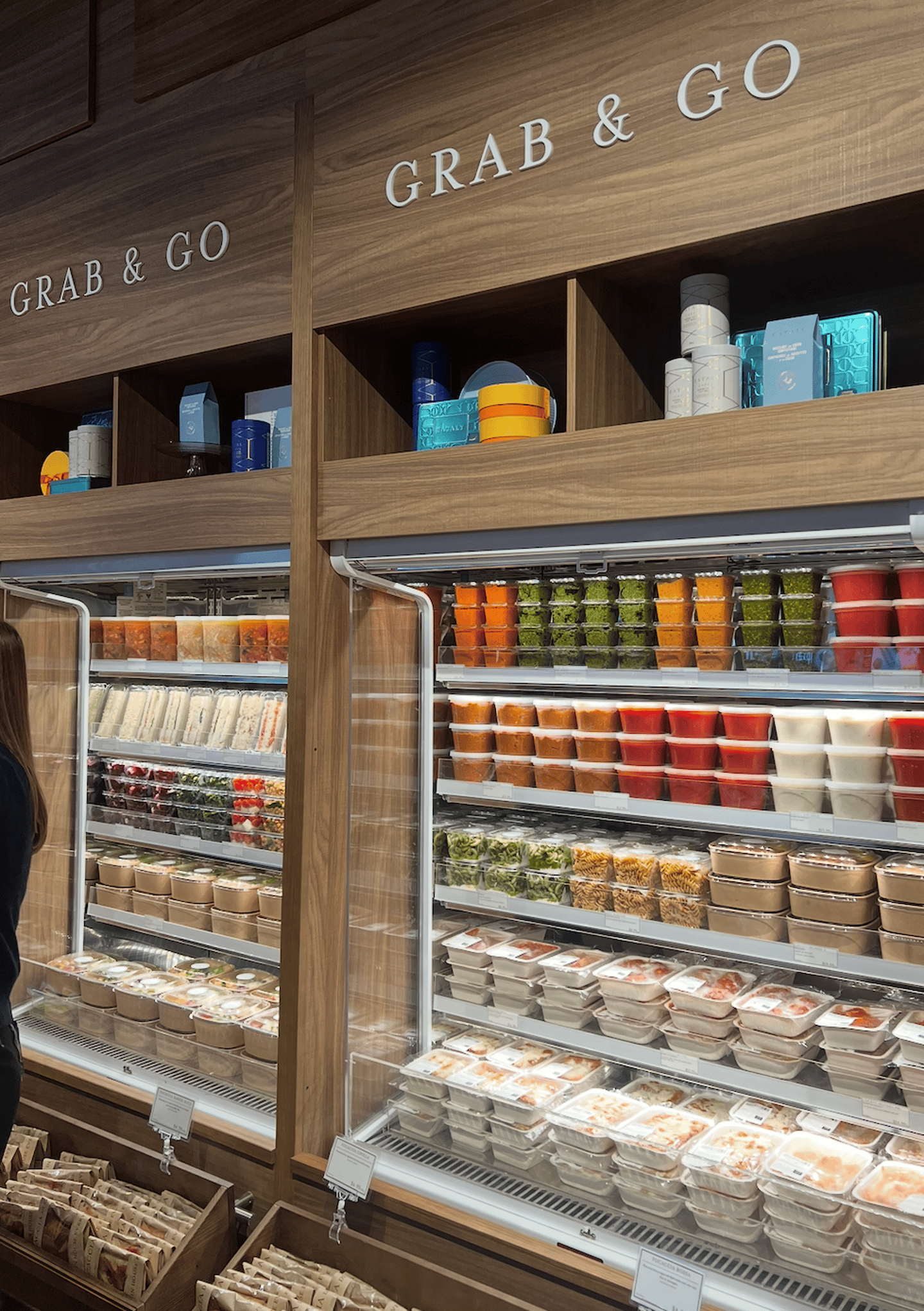 The Grab and Go section at Eataly Eaton Centre 