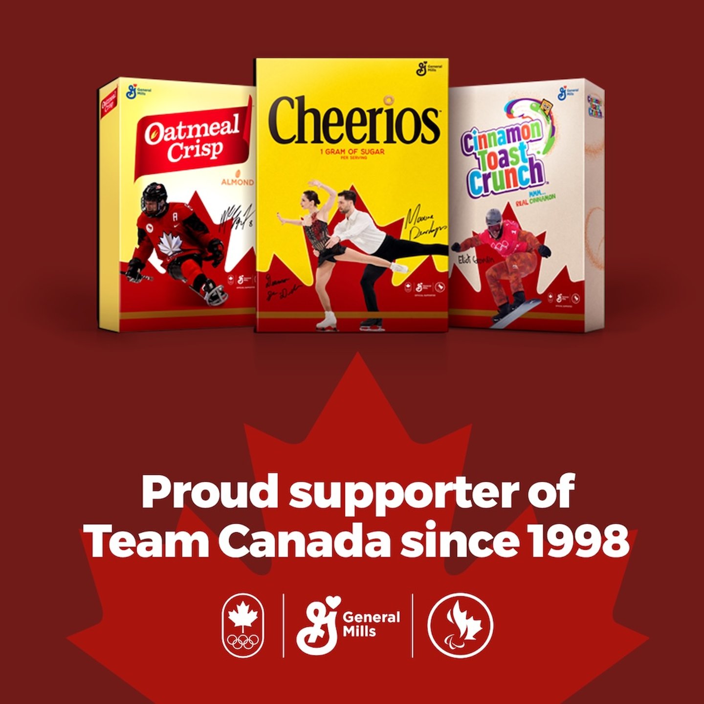 General Mills Team Canada ad