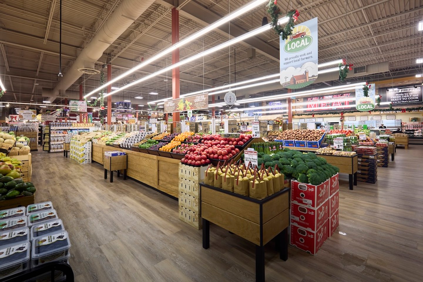 Produce department in Farm Boy's Kanata location 
