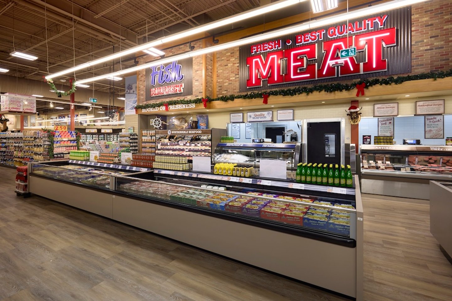 Meat department in Farm Boy's Kanata location 