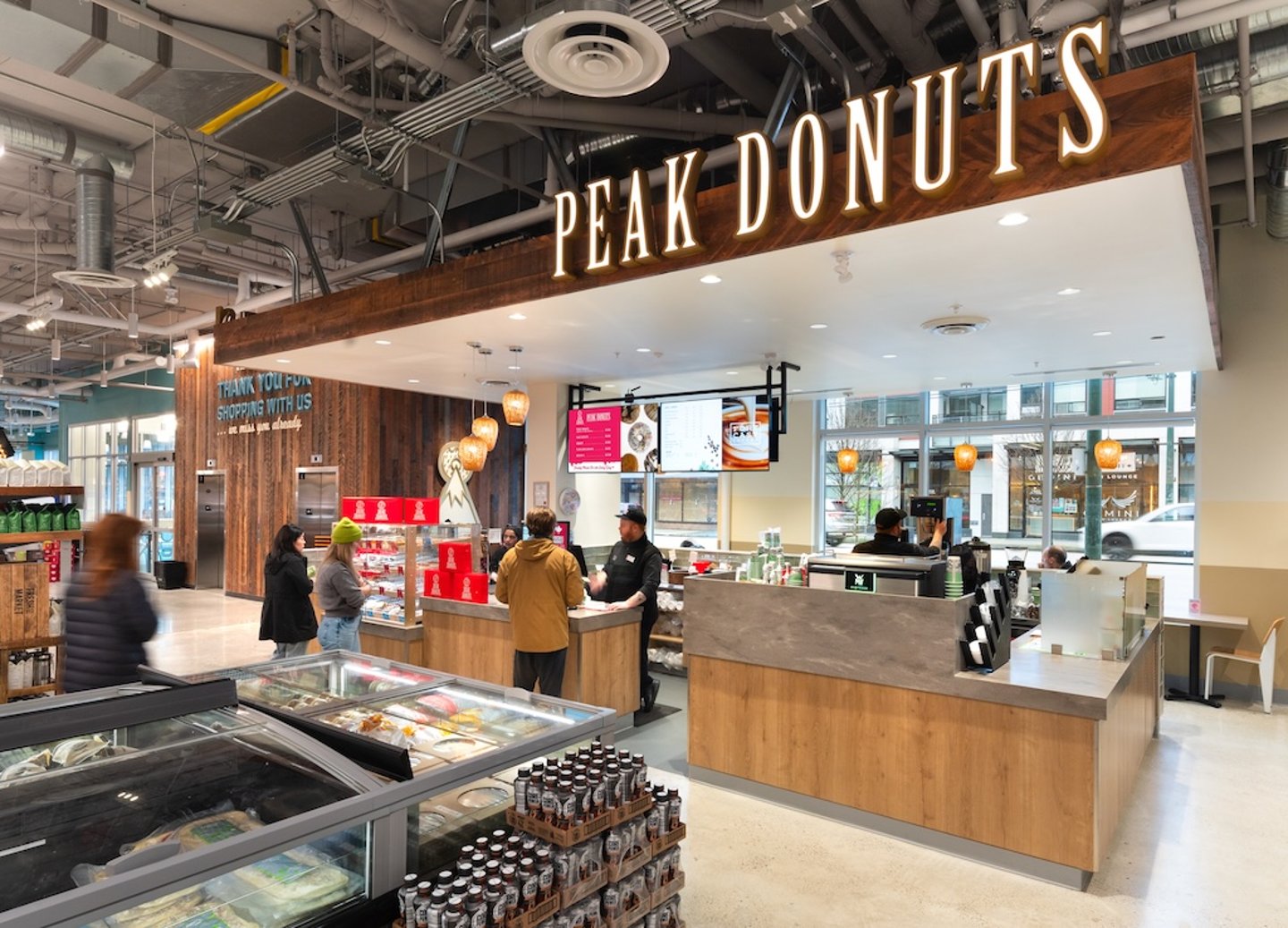 Peak Donuts at Fresh St. Market's Kitsilano location