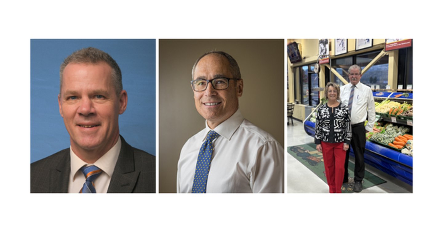 Jamie Nelson, Doug Lovsin and Linda and Brooke Kynoch headshots