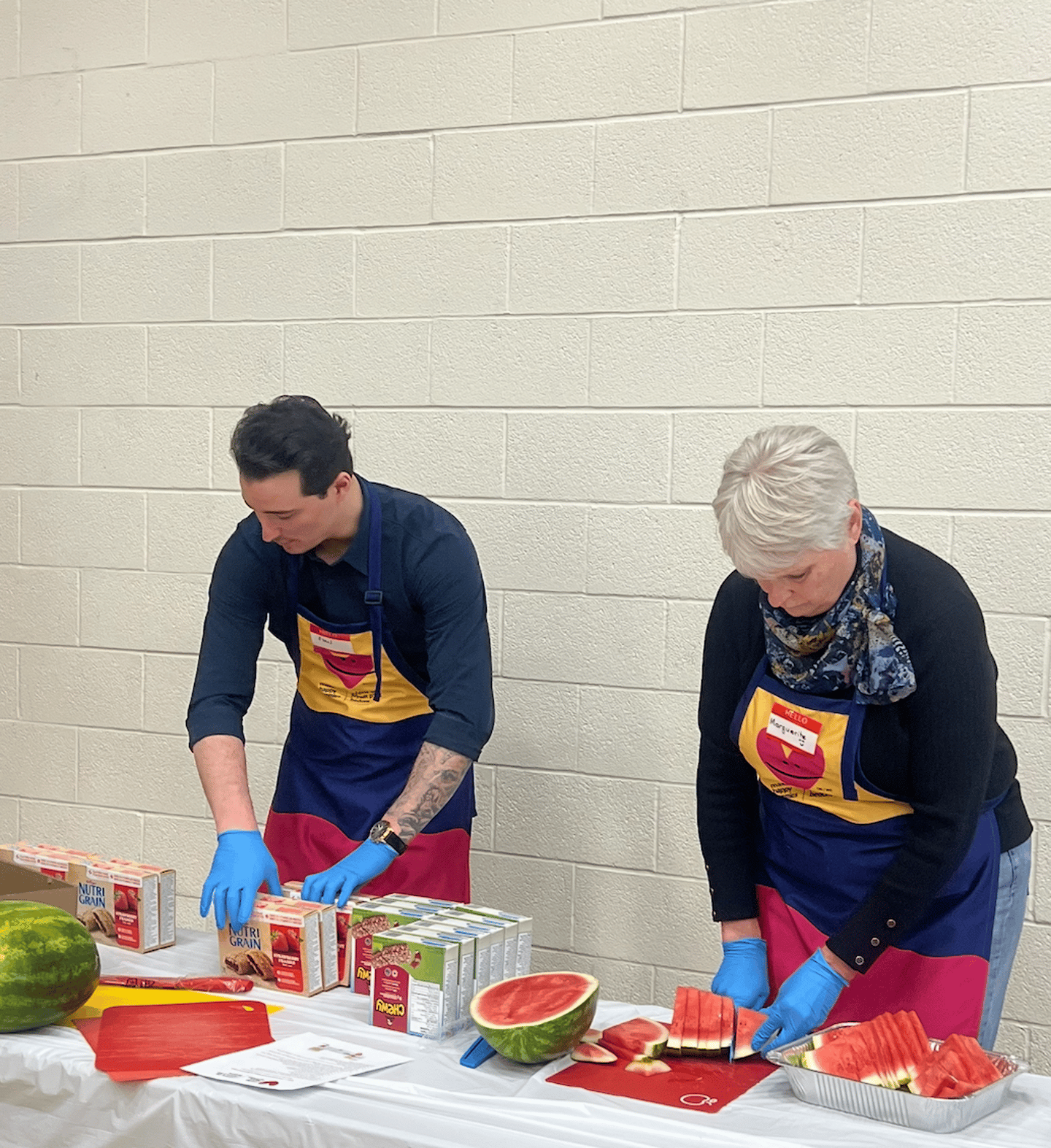 Make Happy Tummies breakfast Toronto prep 