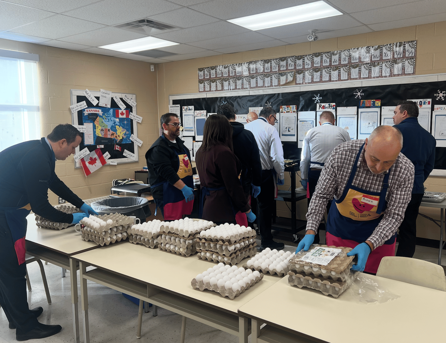 Make Happy Tummies breakfast Toronto prep 4