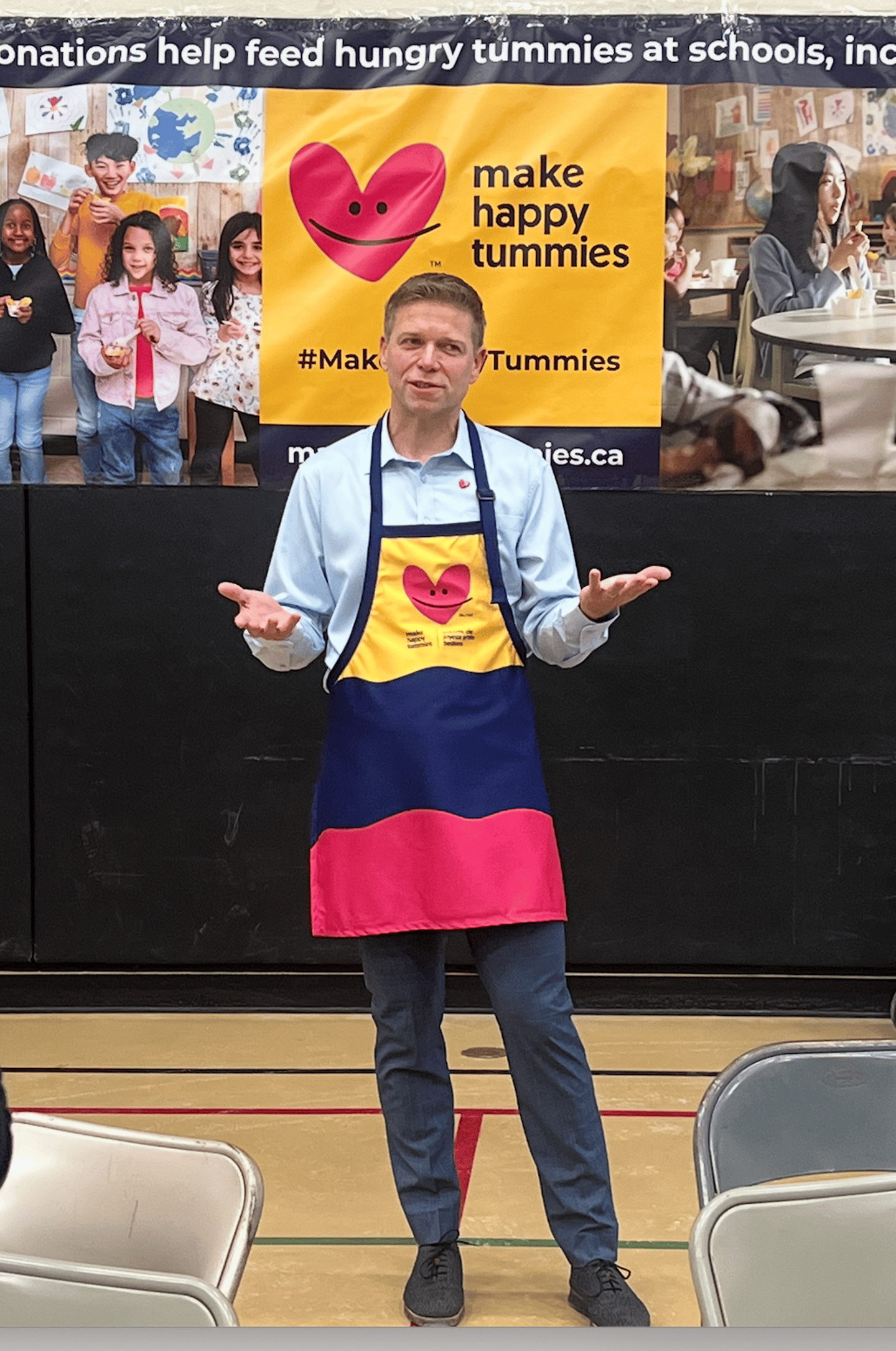 Simon Small Make Happy Tummies breakfast Toronto 