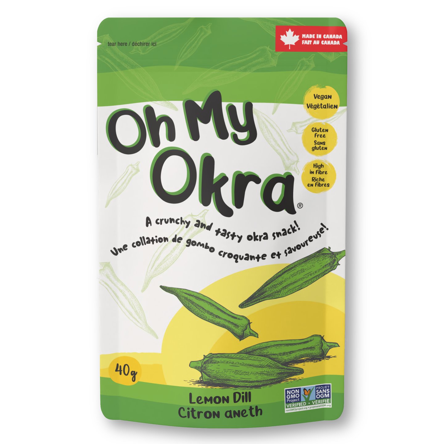 Oh My Okra in Lemon Dill