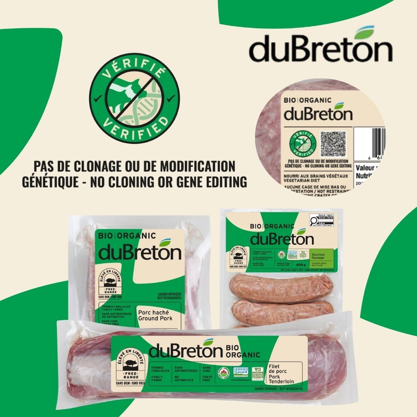 duBreton Adds 'Verified No Cloning or Gene Editing' Claims to Pack for Consumer Transparency.