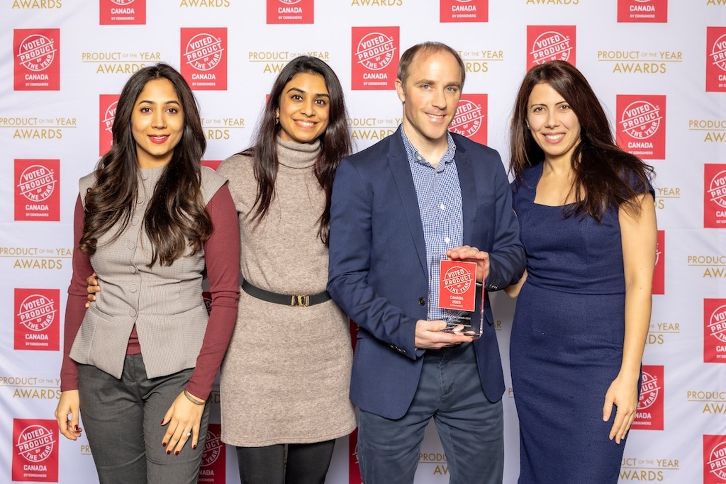 Colgate-Palmolive team pose with their award