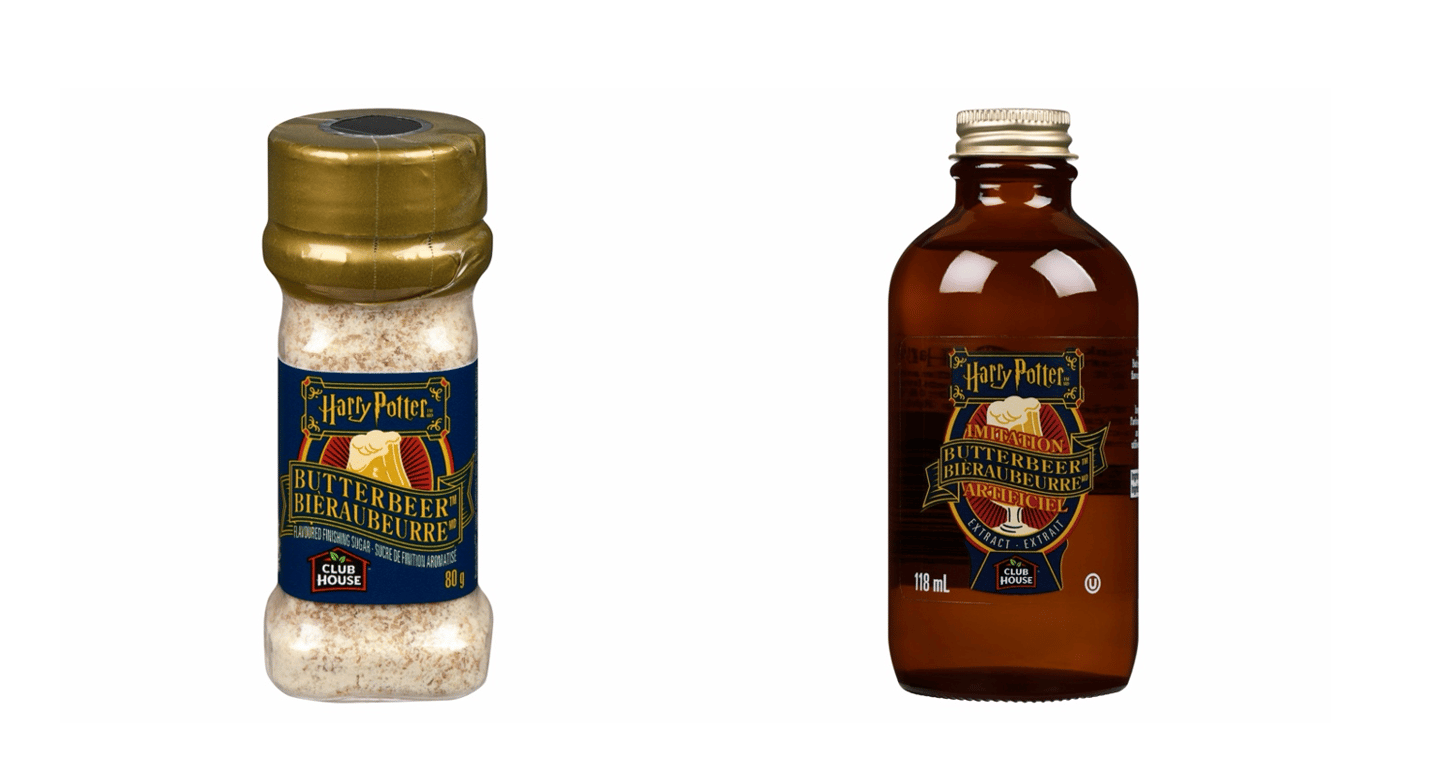 Limited-Edition Harry Potter Butterbeer Finishing Sugar and Extract