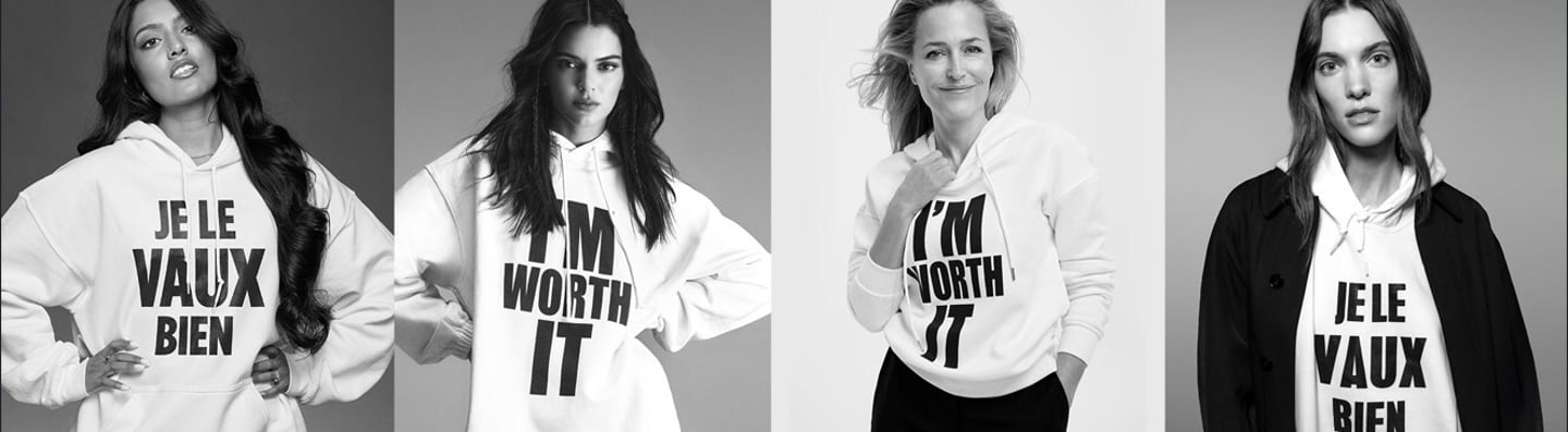 L'Oréal Paris Ambassadors - Dhivya Sriranganathan, Kendall Jenner, Gillian Anderson, Charlotte Cardin (CNW Group/L'Oréal Paris)