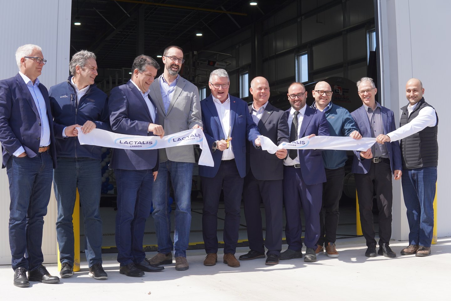 Lactalis Canada opens milk receiving bay