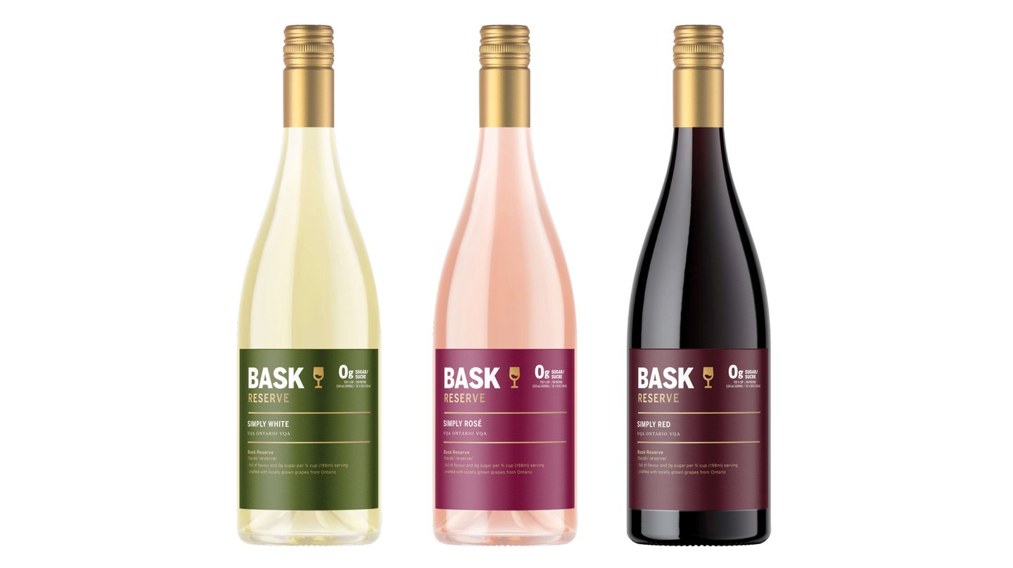 Bottles of Bask Reserve