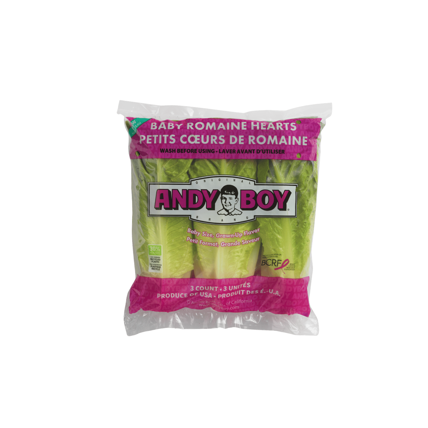 Andy Boy Baby Romaine Hearts
