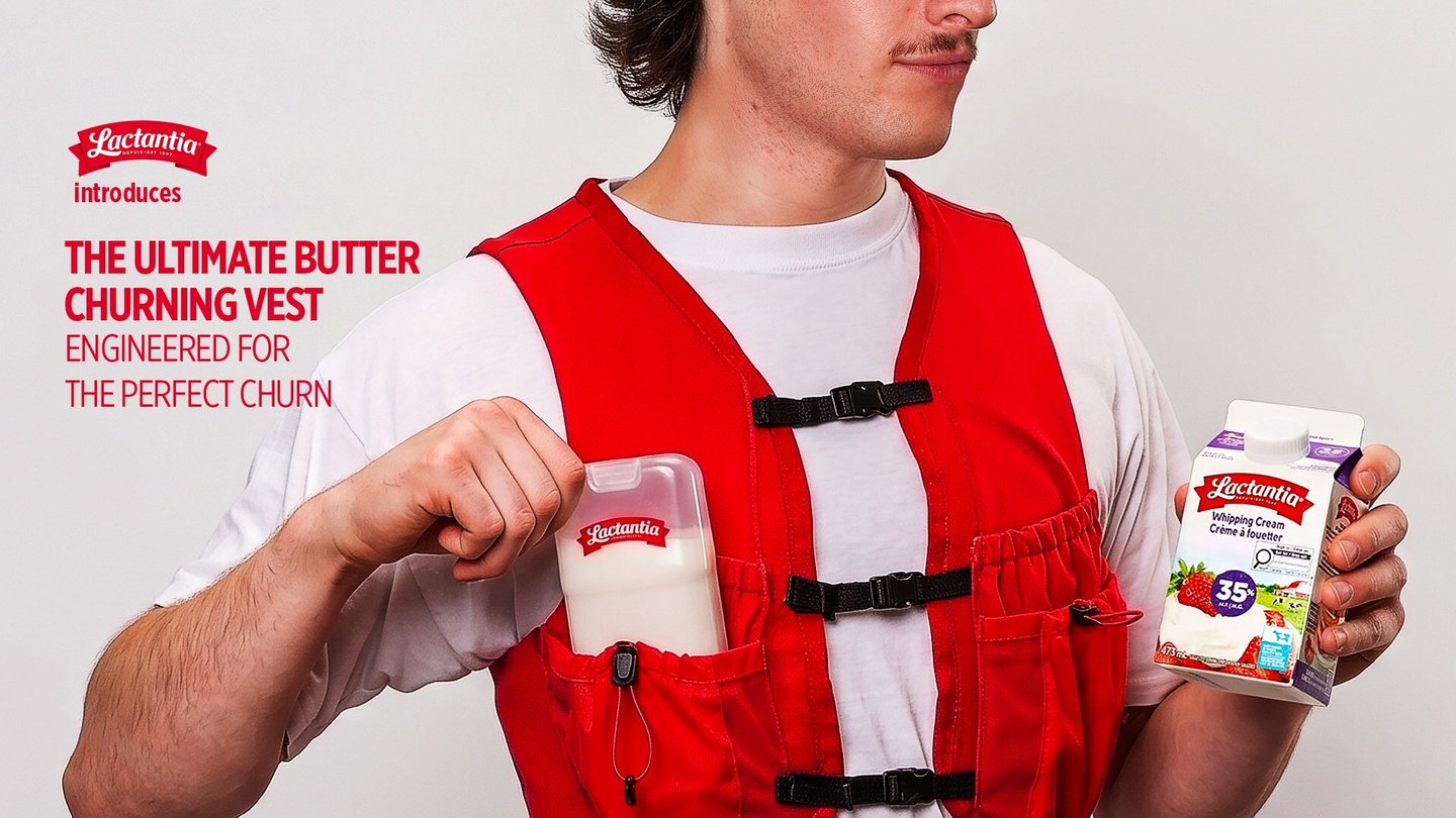 Lactantia The Ultimate Butter Churning Vest