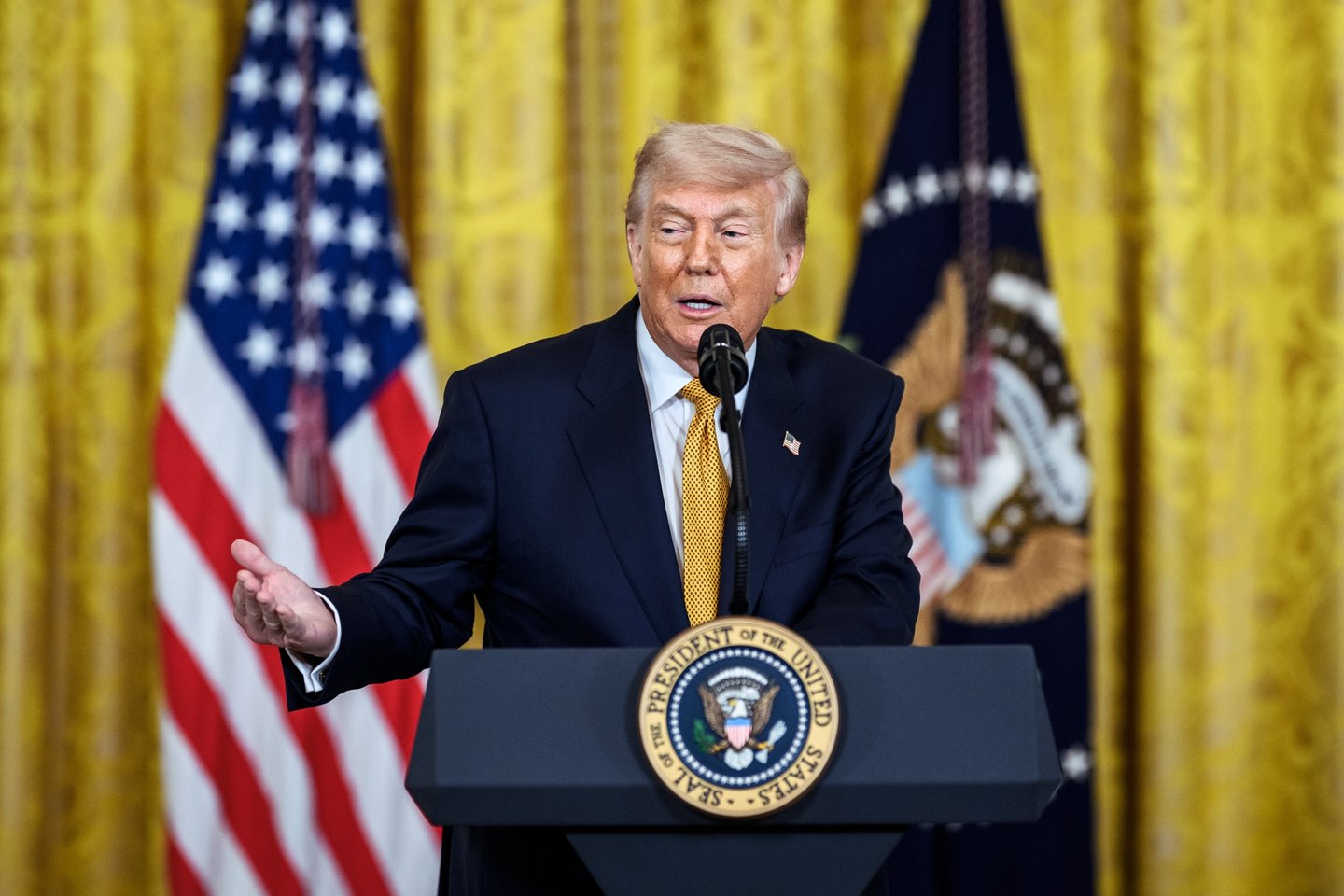 US president donald trump