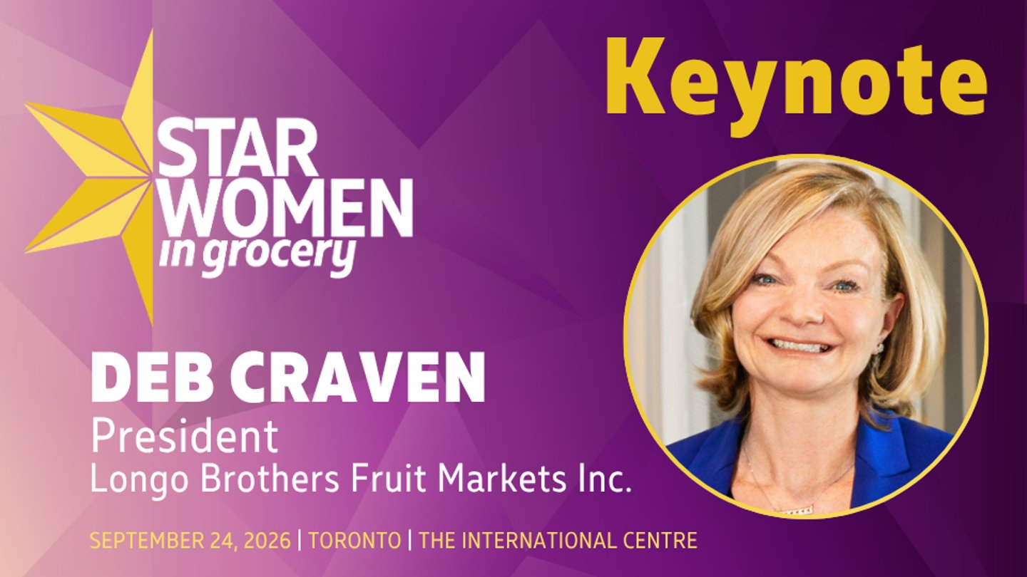 Deb Craven 2026 Star Women in Grocery keynote speaker