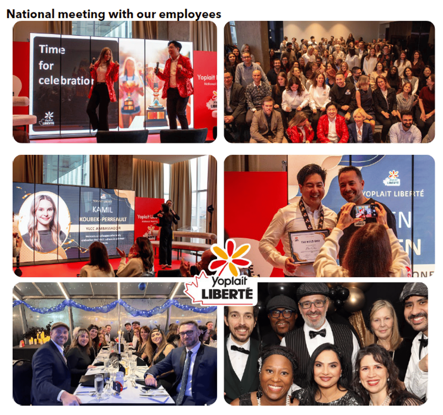 yoplait liberte supporting employees award