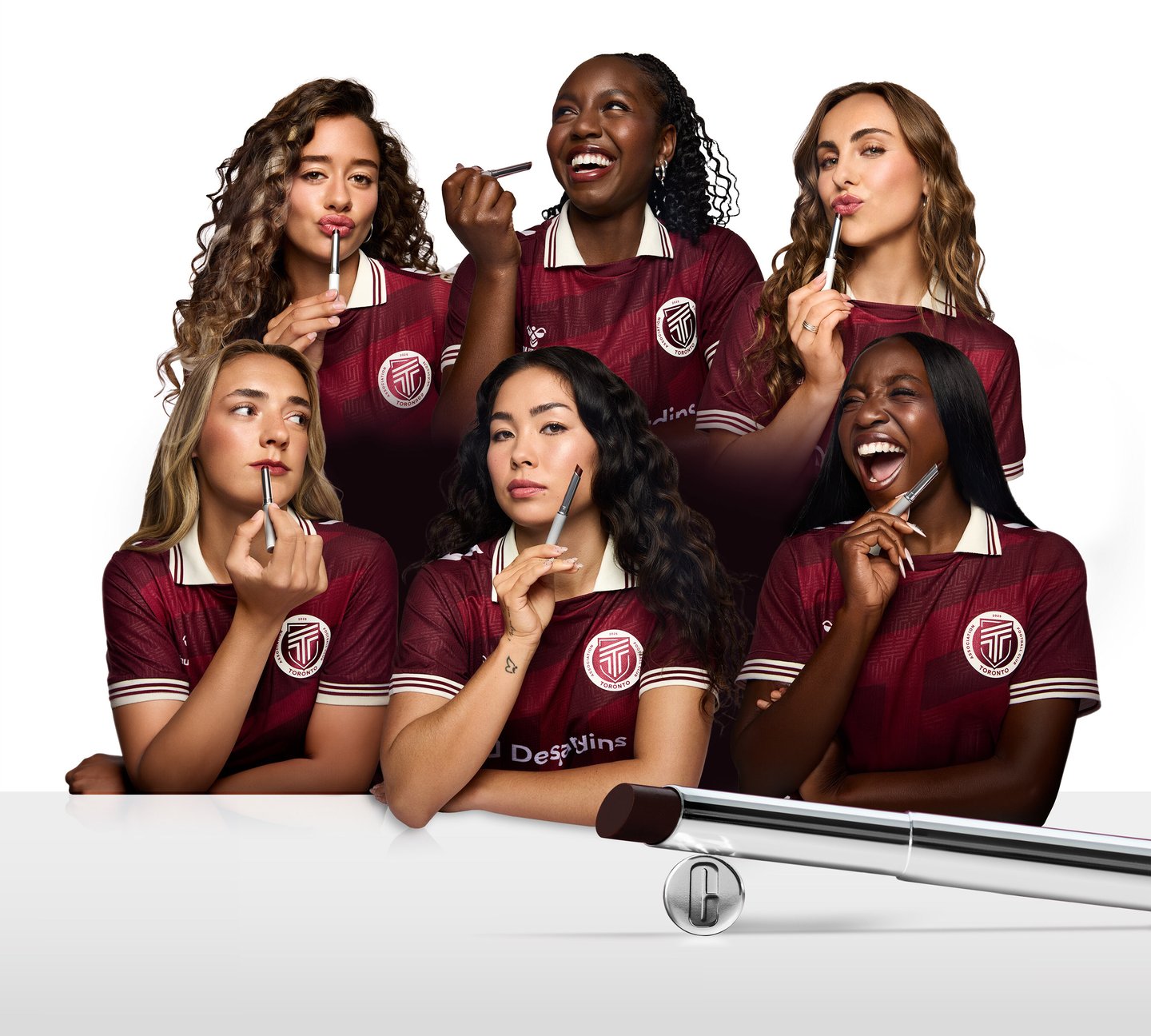 AFC Toronto Players Featured in Clinique Black Honey “The Difference is You” Campaign