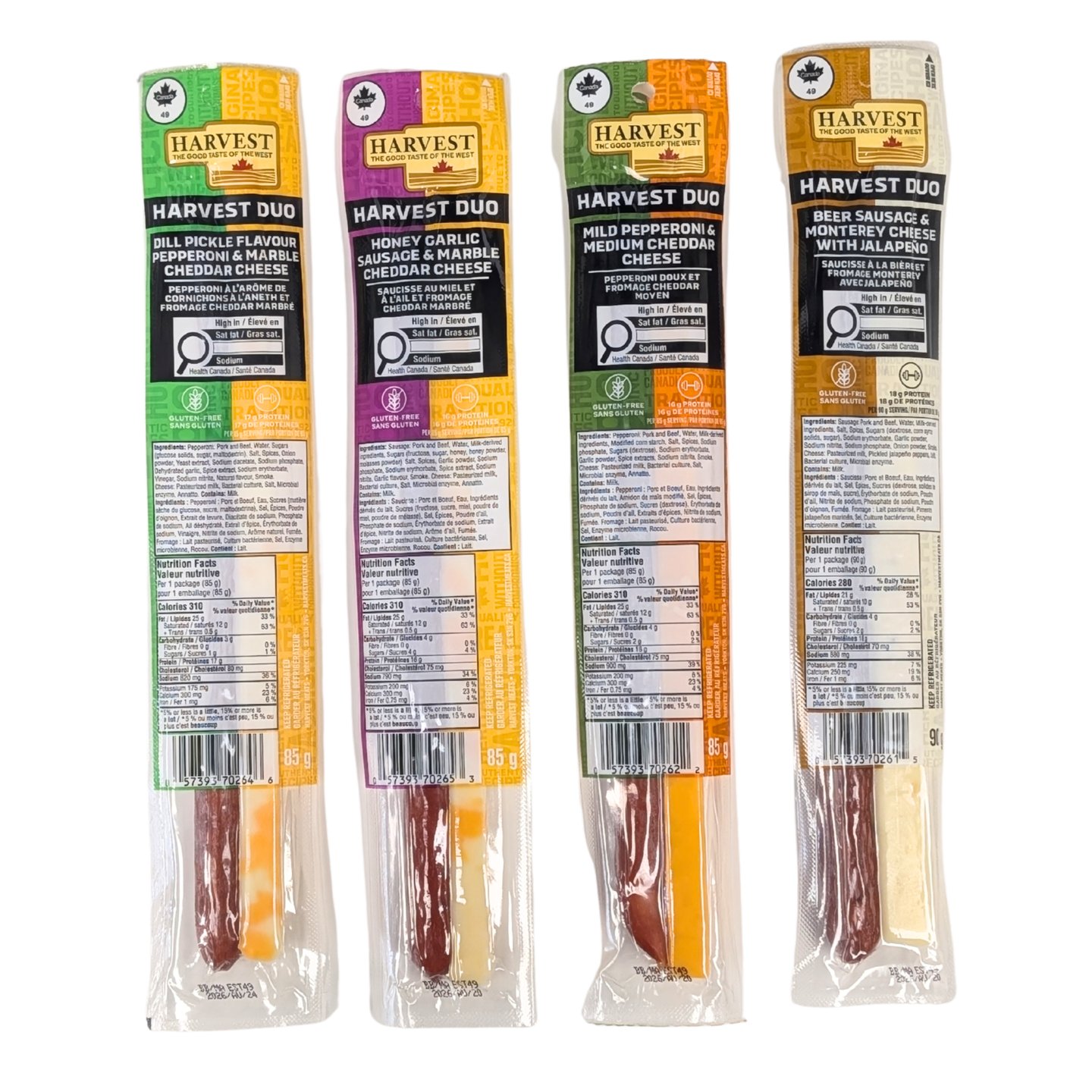 Packs of Harvest Meats Duos