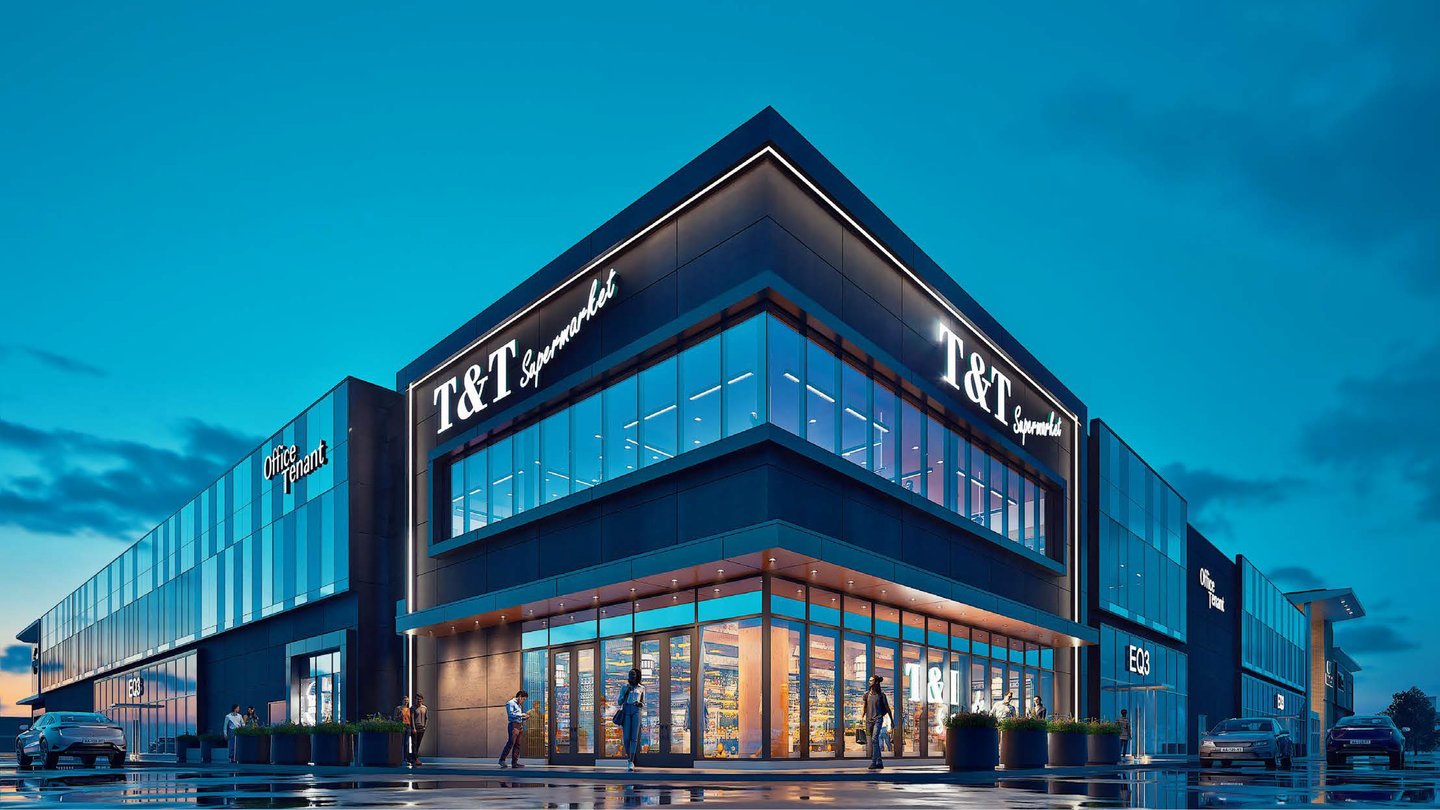 A rendering of T&T Supermarket's CF Polo Park location in Winnipeg. Photography courtesy T&T Supermarket