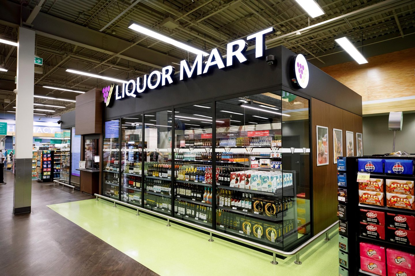liquor mart save on foods