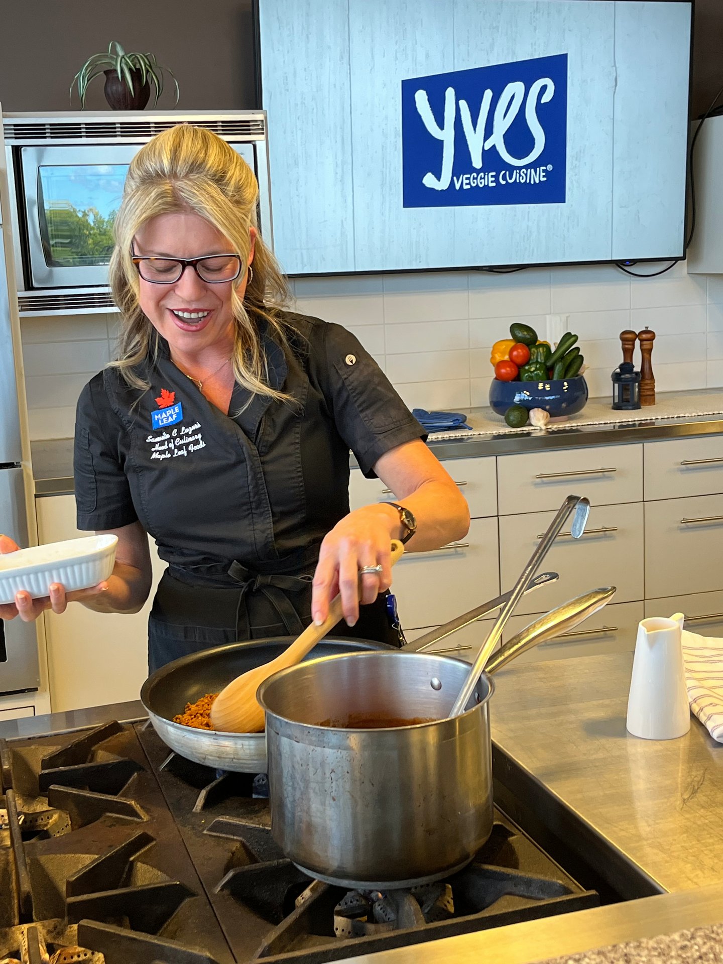 Samantha Lazuric, head of Culinary–Retail at Maple Leaf Foods