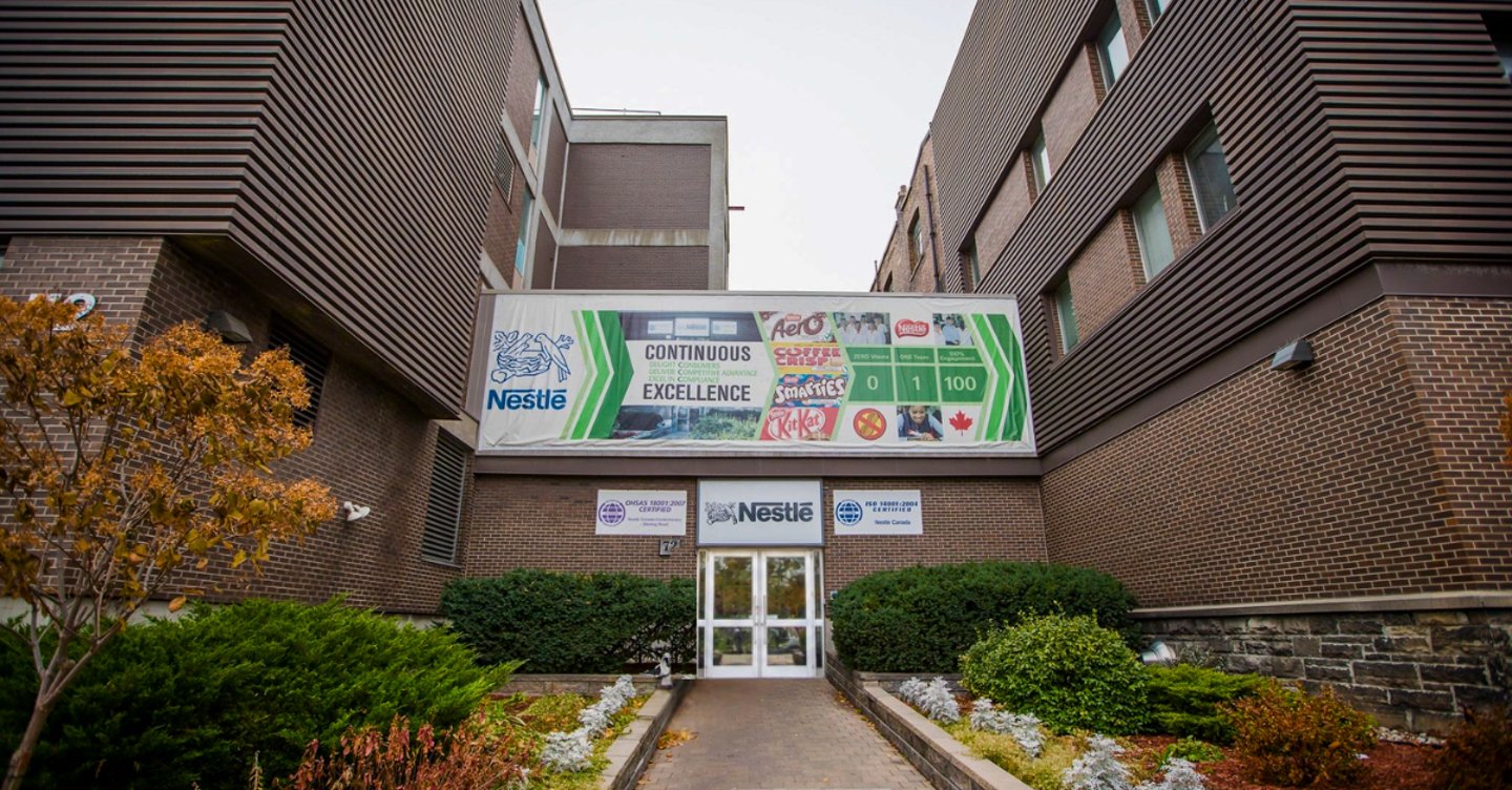 nestle canada sterling road toronto factory