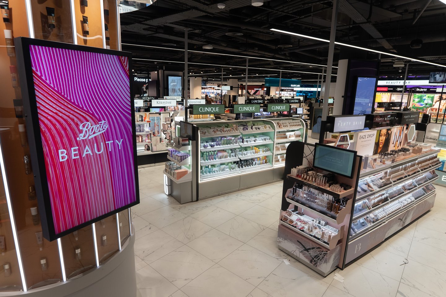 boots beauty section london
