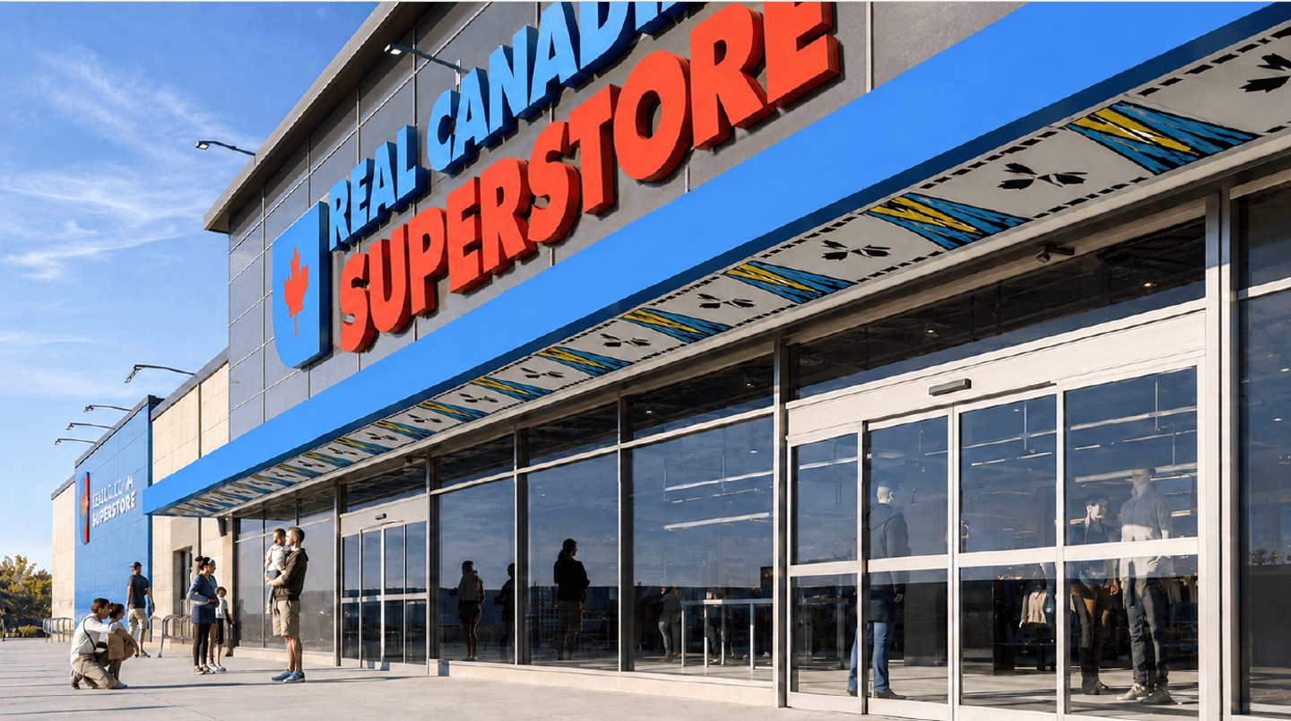 A rendering of Real Canadian Superstore's Buffalo Run location