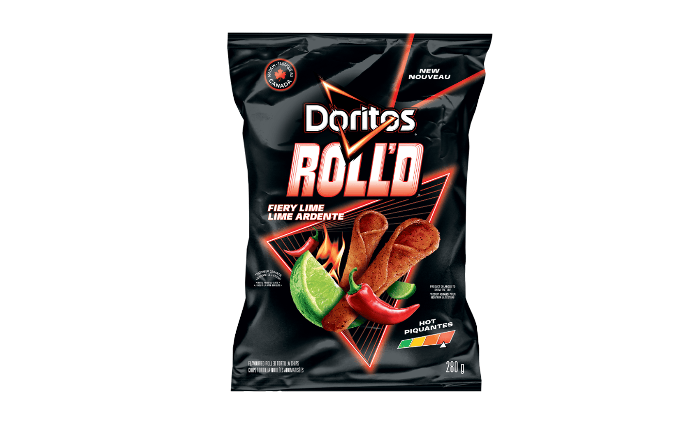 A bag of Doritos Roll'd