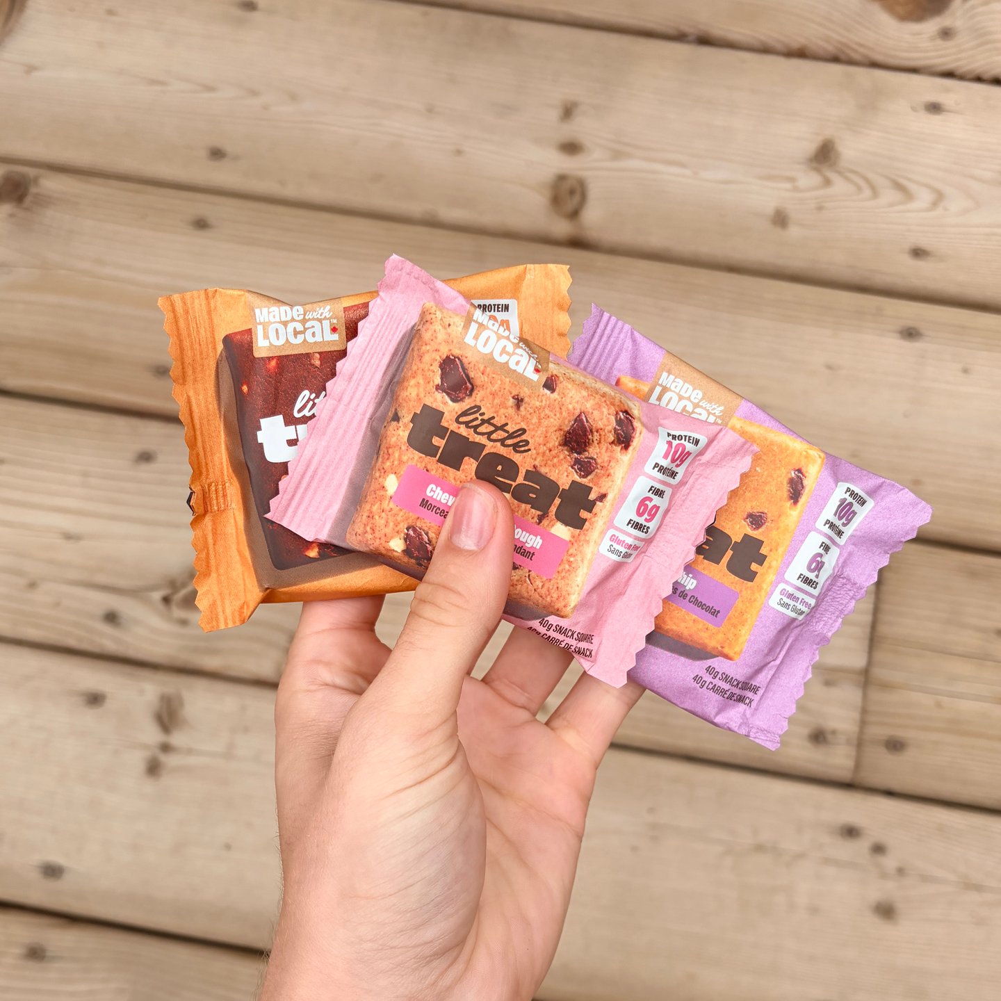 made with Local  Little Treats