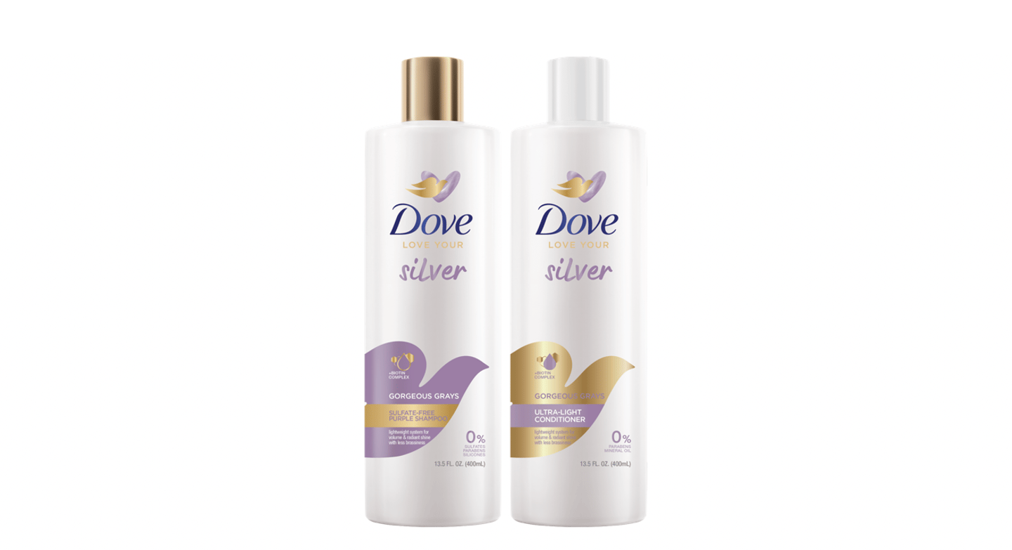 Dove Love Your Silver Shampoo and Conditioner