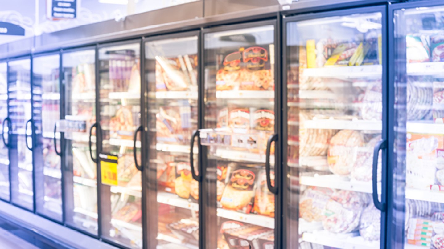 grocery store frozen food aisle