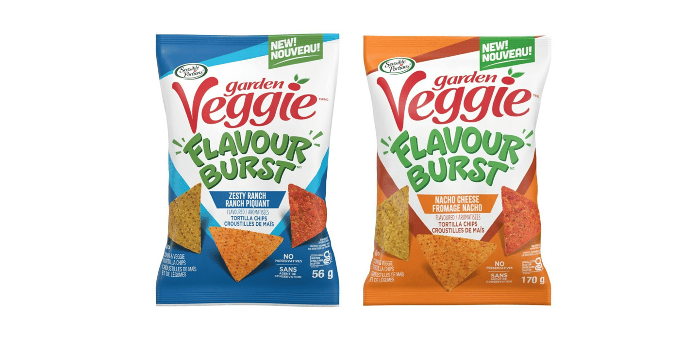 Garden Veggie Flavour Burst Tortilla Chips