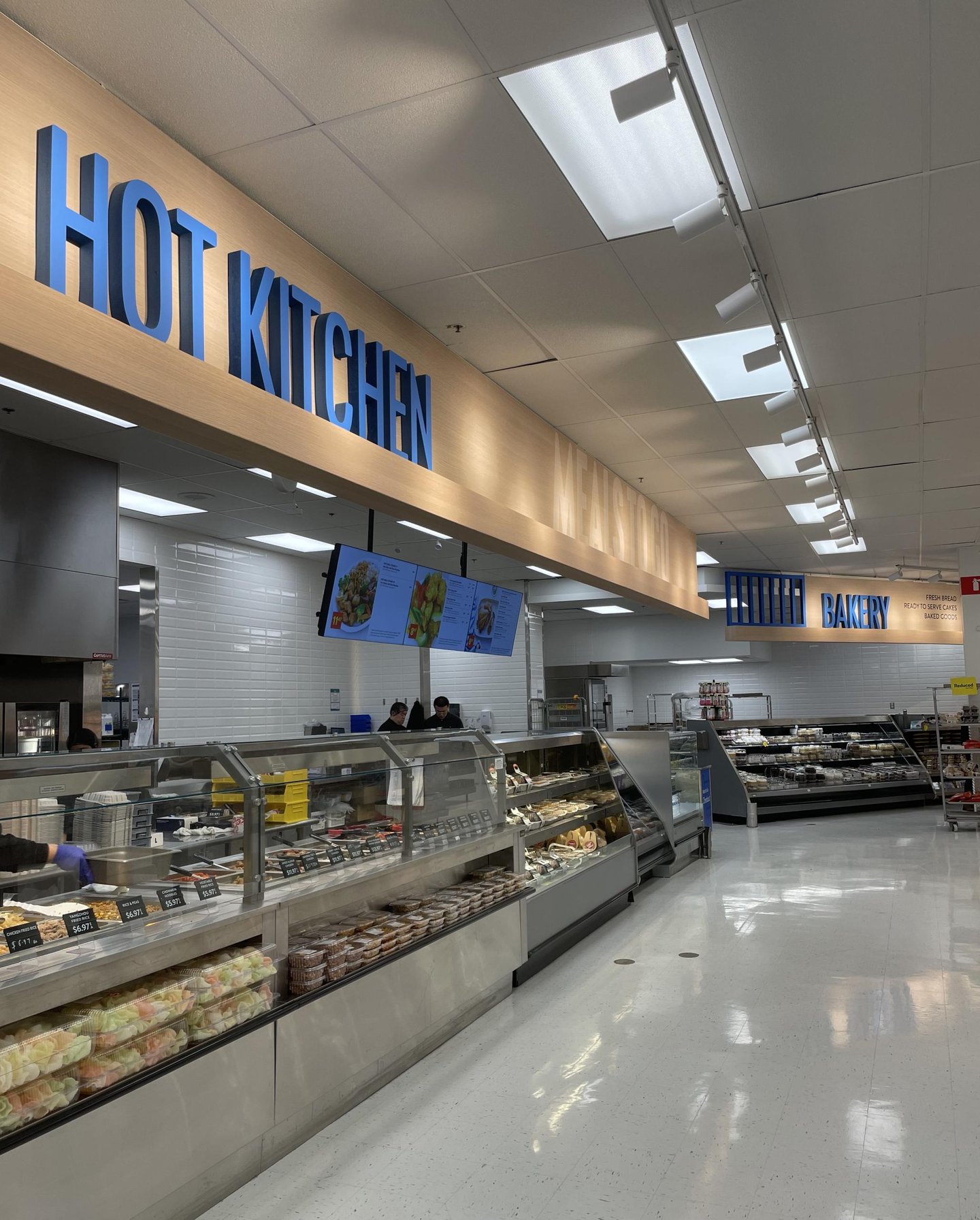 The Hot Kitchen department at Walmart's flagship store in Mississauga