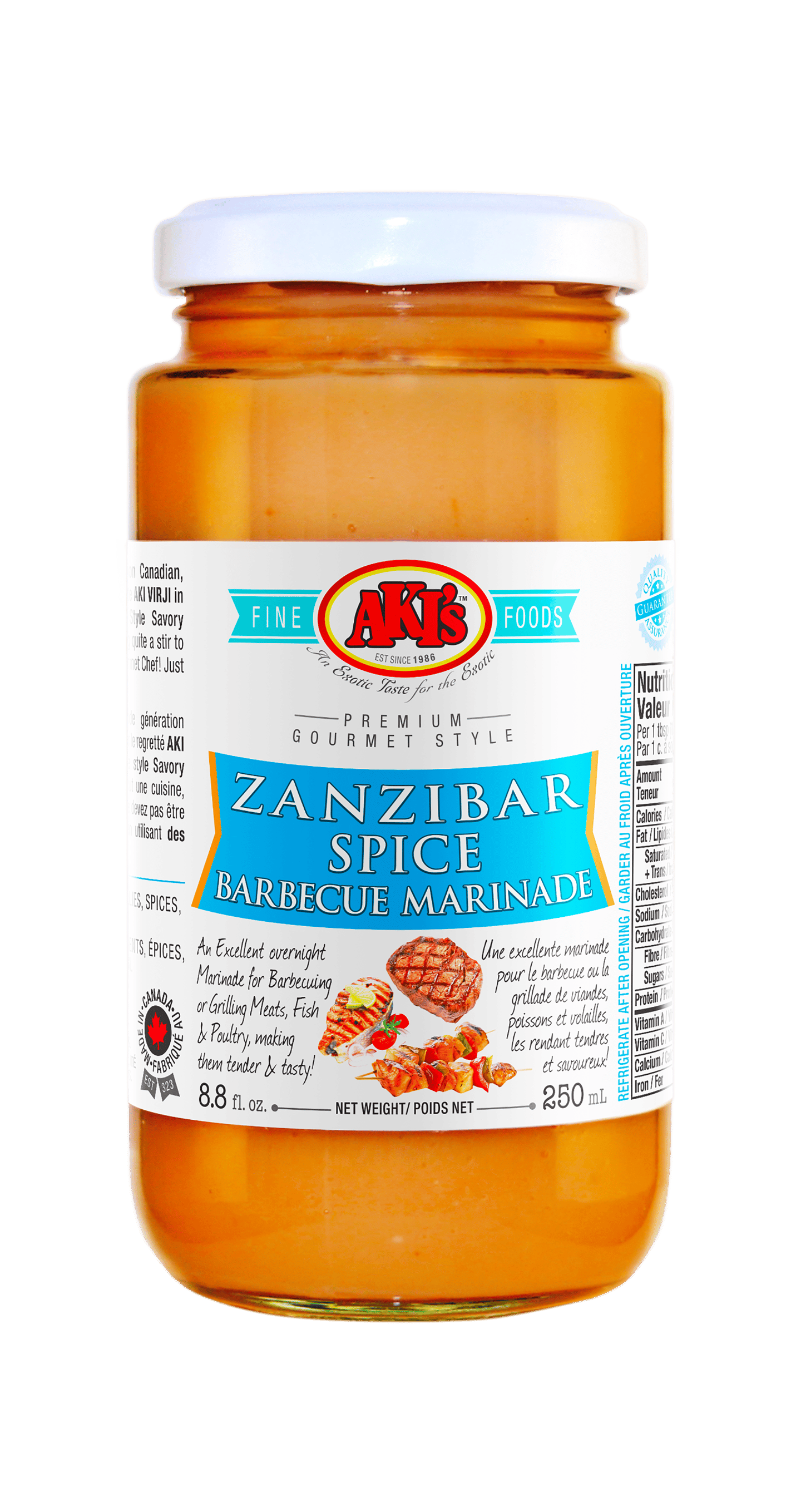 Zanzibar Spice Barbecue Marinade