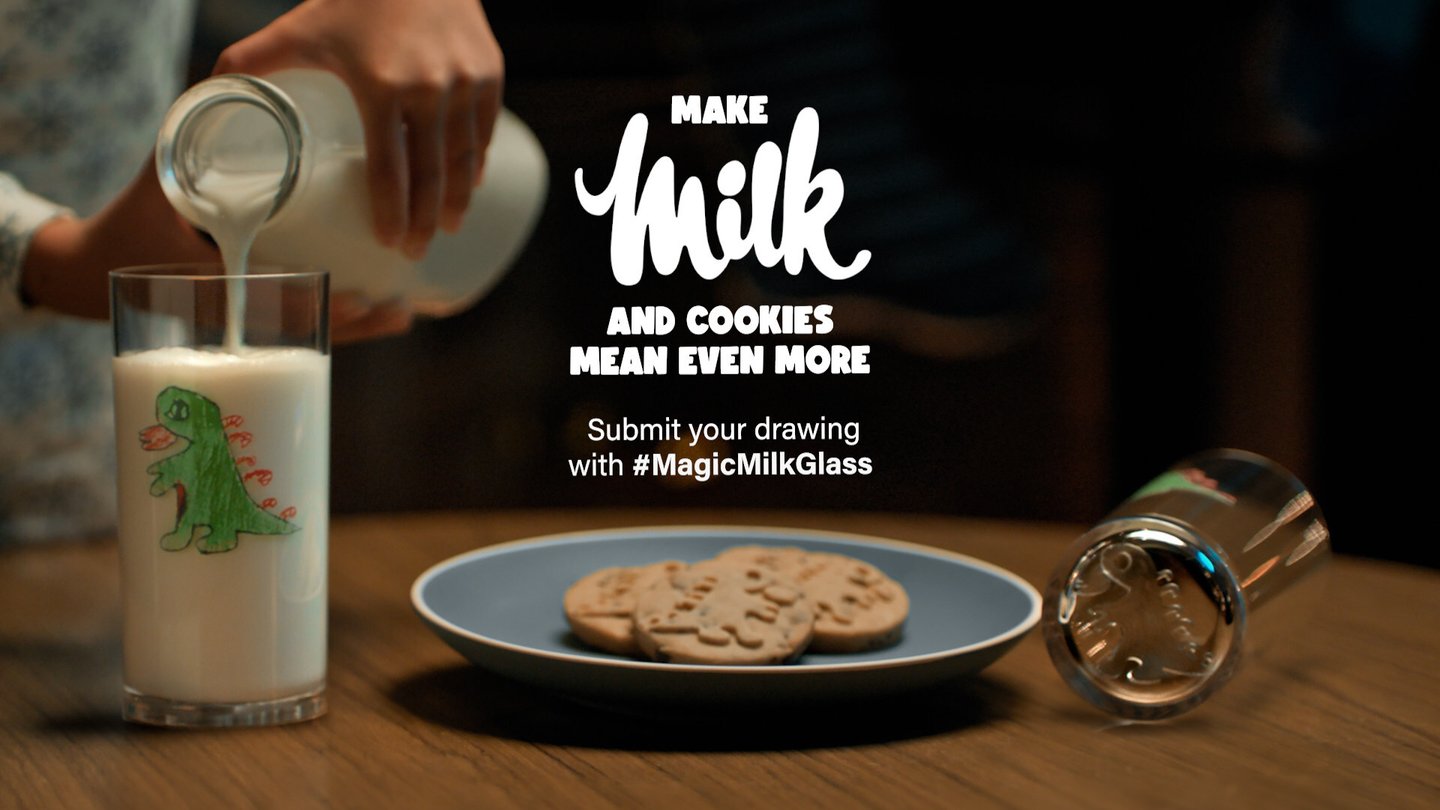 dairy farmers of ontario mIlk & cookies campaign