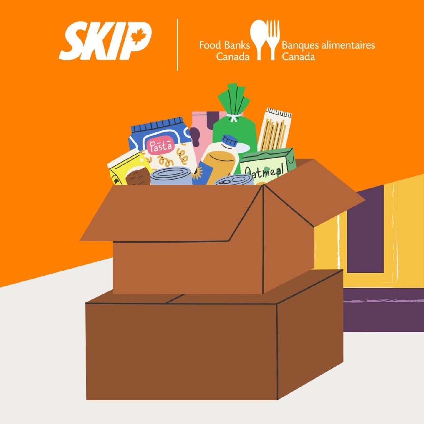 skip x food banks canada