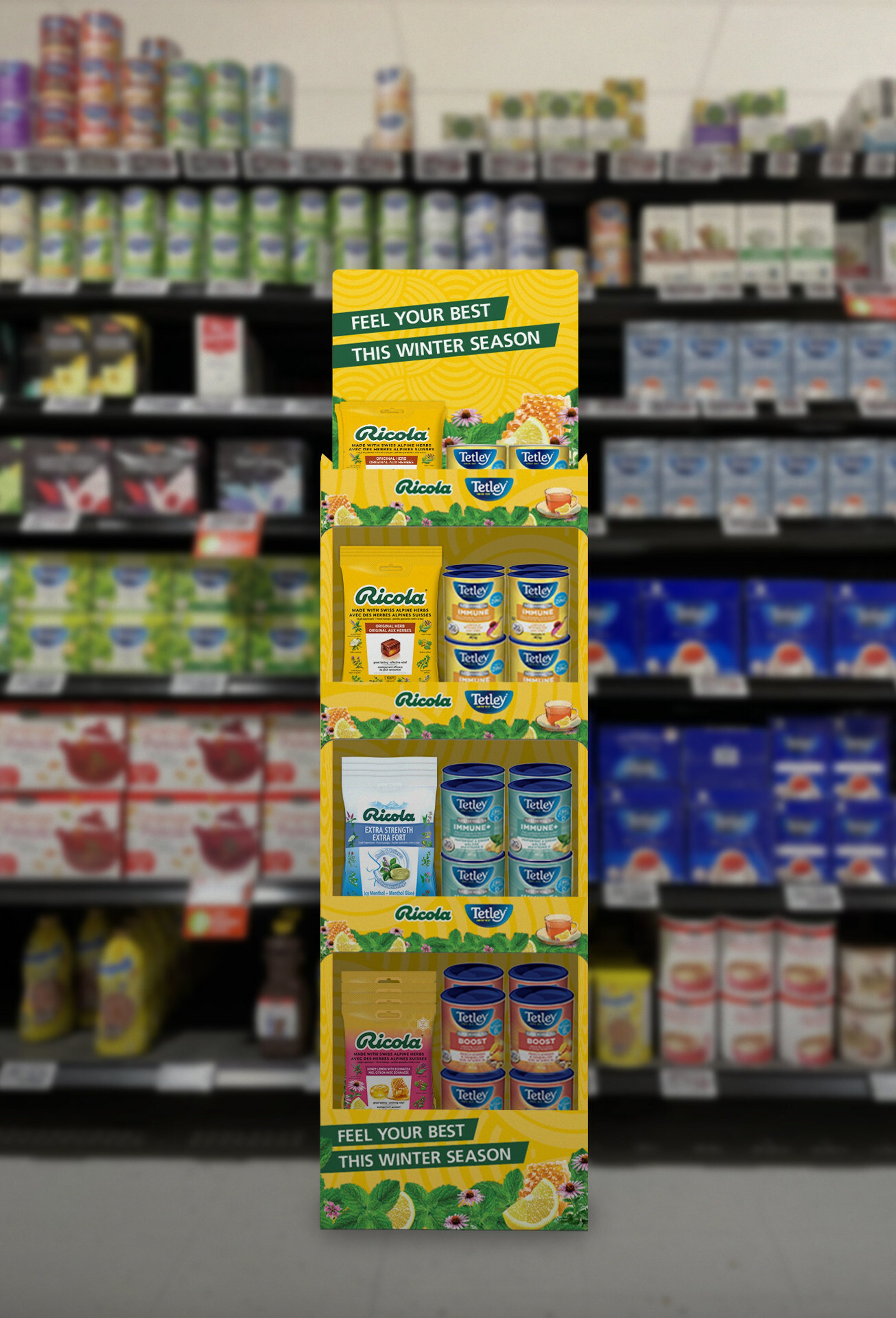 ricola x tetley