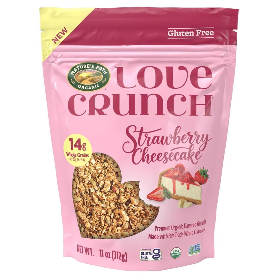  Love Crunch Gluten Free Strawberry Cheesecake