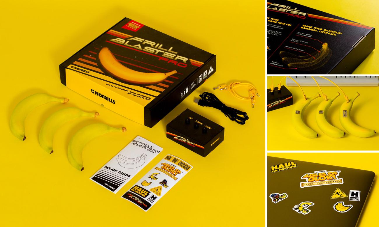 Video game controllers from No Frills that are truly bananas Canadian