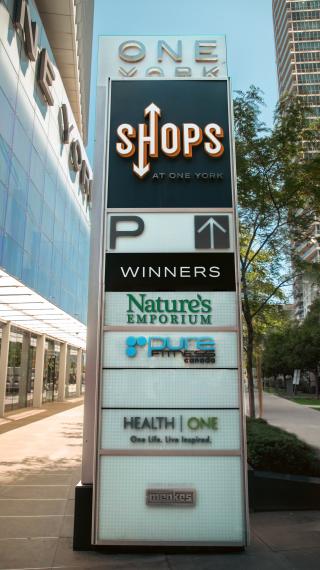 Nature's Emporium sign