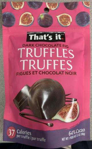 That's it. Dark Chocolate Truffles