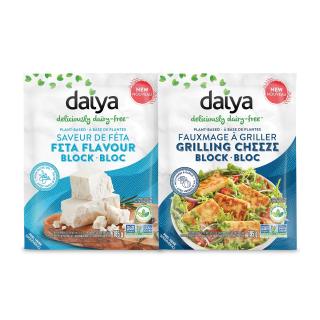 Daiya’s Latest Plant-Based Innovations, Inspired by Mediterranean Cheeses, Now Available: Unique Grilling Cheeze Block and a Made-to-Crumble Feta Flavour Block