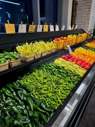 Produce section XMarket Chicago